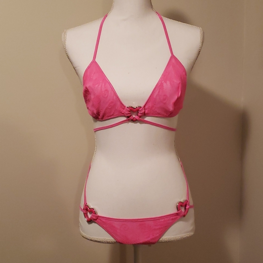 Super sexy hot pink swimsuit / lingerie